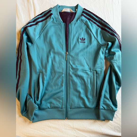 Adidas track zip up jacket - Picture 2 of 7